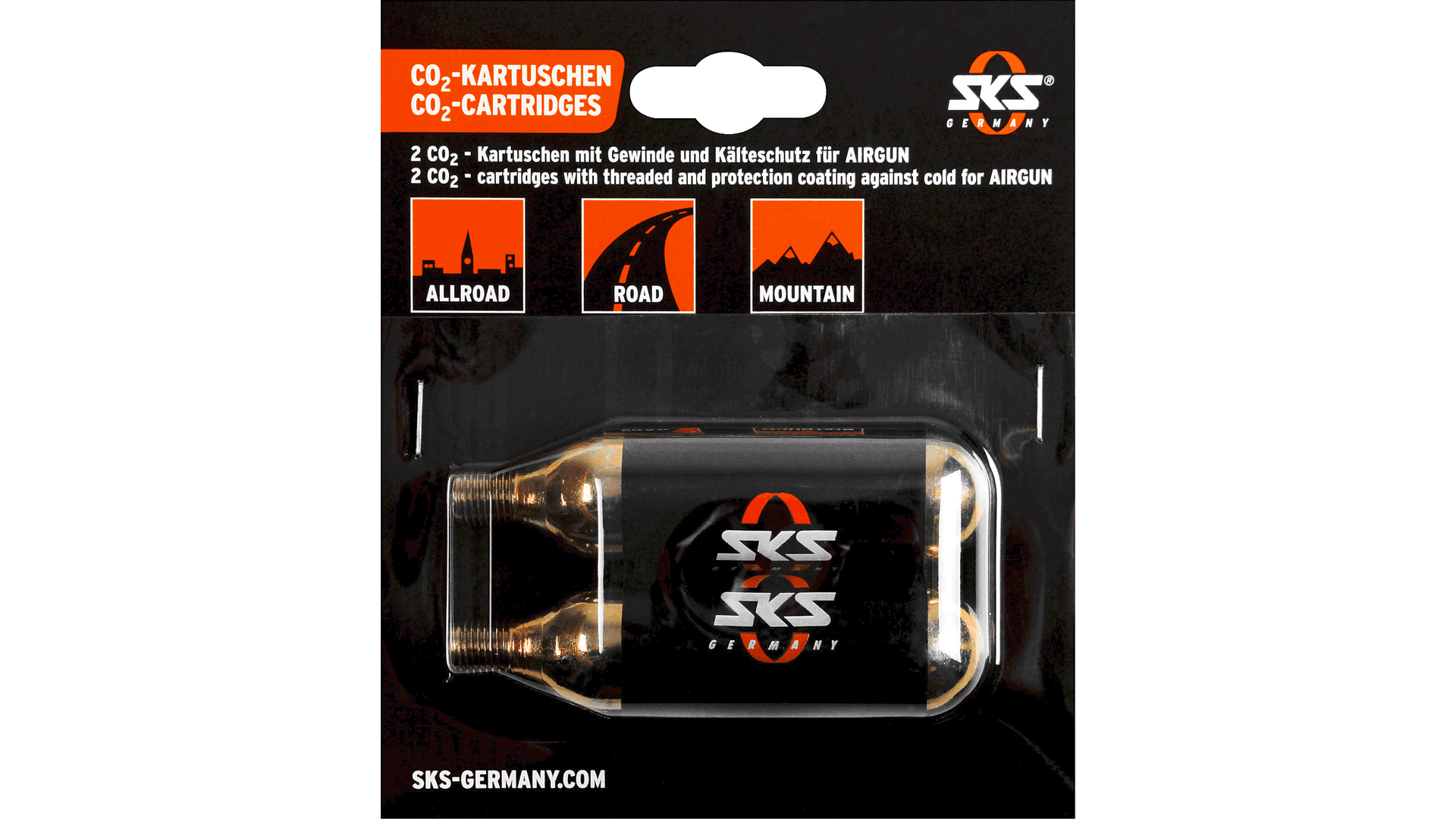 Cartouche CO2 16g 2-er Set Pompes à air pompes désordre
