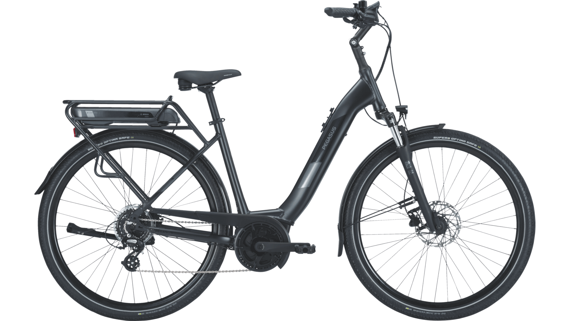 E-Bike Solero E8 Plus Vélo adulte E-VTC / E-Trekking 28 pouces Ouvert Dérailleur | 8 vitesses